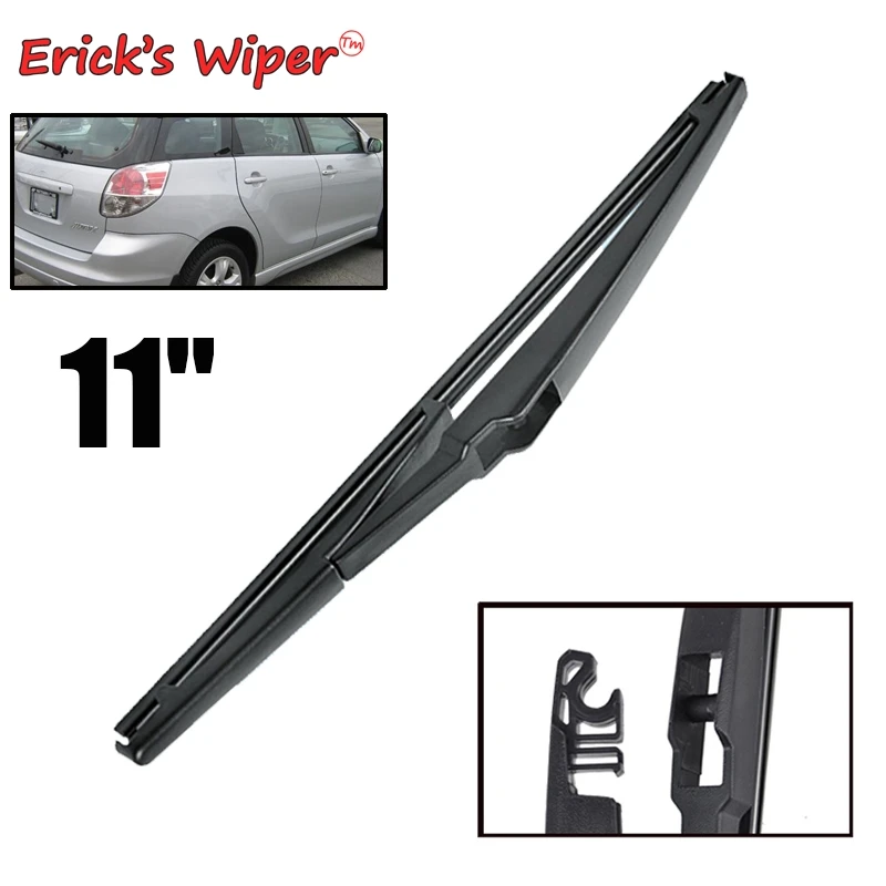 Щетка стеклоочистителя Erick's диаметром 11 дюймов для Toyota Matrix E 130 2003-2008, лобовое стекло, заднее стекло
Щетка стеклоочистителя Erick's диаметром 11 дюймов для Toyota Matrix E 130 2003-2008, лобовое стекло, заднее стекло