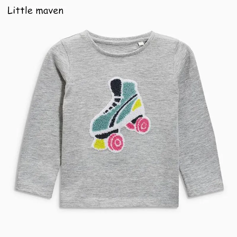 Little maven/детская брендовая одежда для маленьких девочек; Новинка 2018 года; Осенние топы для девочек; Хлопковая детская футболка для катания на ...
Little maven/детская брендовая одежда для маленьких девочек; Новинка 2018 года; Осенние топы для девочек; Хлопковая детская футболка для катания на ...