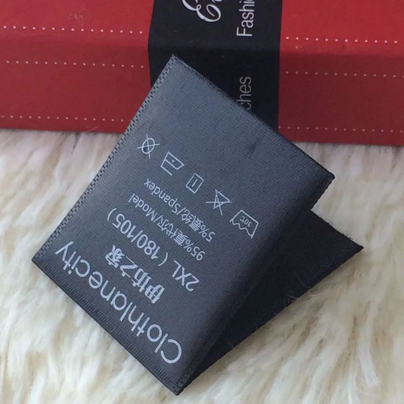 Custom garment label Customized Women or men clothing labels / woven labels/ main labels
Custom garment label Customized Women or men clothing labels / woven labels/ main labels