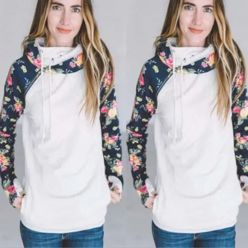 Autumn&Winter Women Casual Warm Floral Printed Hoodies Long Sleeve Jumper Hooded Pullover Female Sweatshirt
Autumn&Winter Women Casual Warm Floral Printed Hoodies Long Sleeve Jumper Hooded Pullover Female Sweatshirt