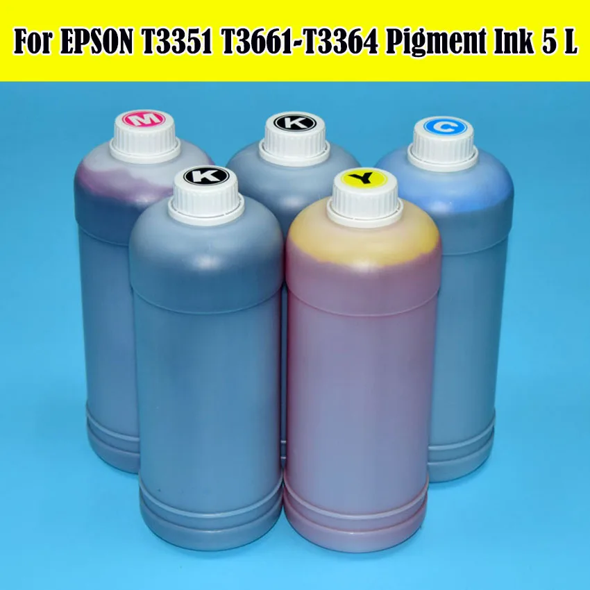 T3351 T3361 - T3364 Pigment Ink For EPSON XP 530 900 830 640 645 635 630 540 Printer Continuous Bulk ink Supply Ciss System
T3351 T3361 - T3364 Pigment Ink For EPSON XP 530 900 830 640 645 635 630 540 Printer Continuous Bulk ink Supply Ciss System