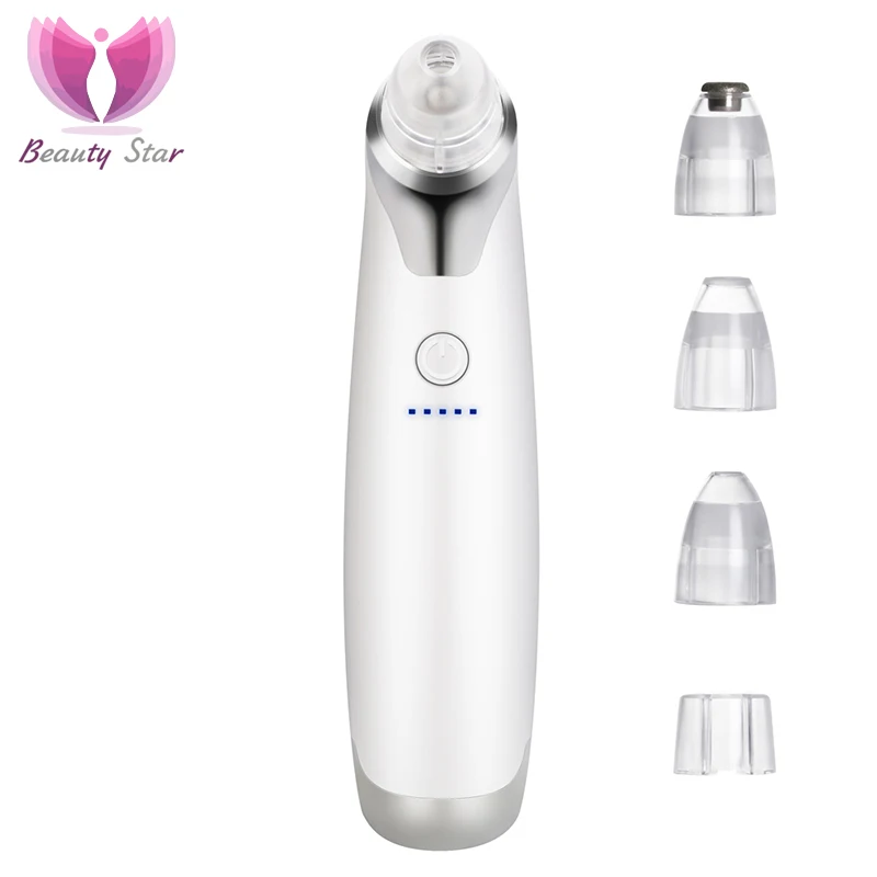 Beauty Star Blackhead Remover Vacuum Pore Suction Cleaner Machine Cleaning Face Nose Acne Comedo Suction Microdermabrasion
Beauty Star Blackhead Remover Vacuum Pore Suction Cleaner Machine Cleaning Face Nose Acne Comedo Suction Microdermabrasion