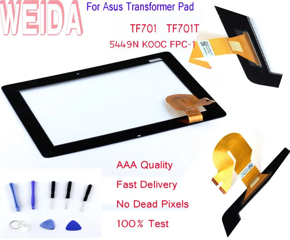 WEIDA 10,1 "для Asus Transformer Pad TF701 ЖК сенсорный экран дигитайзер стеклянная панель TF701T LCD 5449N K00C FPC-1 LQ101R1SX03
WEIDA 10,1 "для Asus Transformer Pad TF701 ЖК сенсорный экран дигитайзер стеклянная панель TF701T LCD 5449N K00C FPC-1 LQ101R1SX03