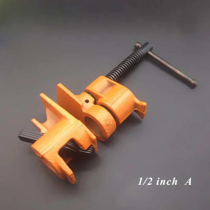 1/2 3/4 Inch Pipe Clamps For Woodworking steel Heavy Wood Gluing Pipe Wood Fixture Rapid Clamping Clip Carpenter Tool F/G clip
1/2 3/4 Inch Pipe Clamps For Woodworking steel Heavy Wood Gluing Pipe Wood Fixture Rapid Clamping Clip Carpenter Tool F/G clip