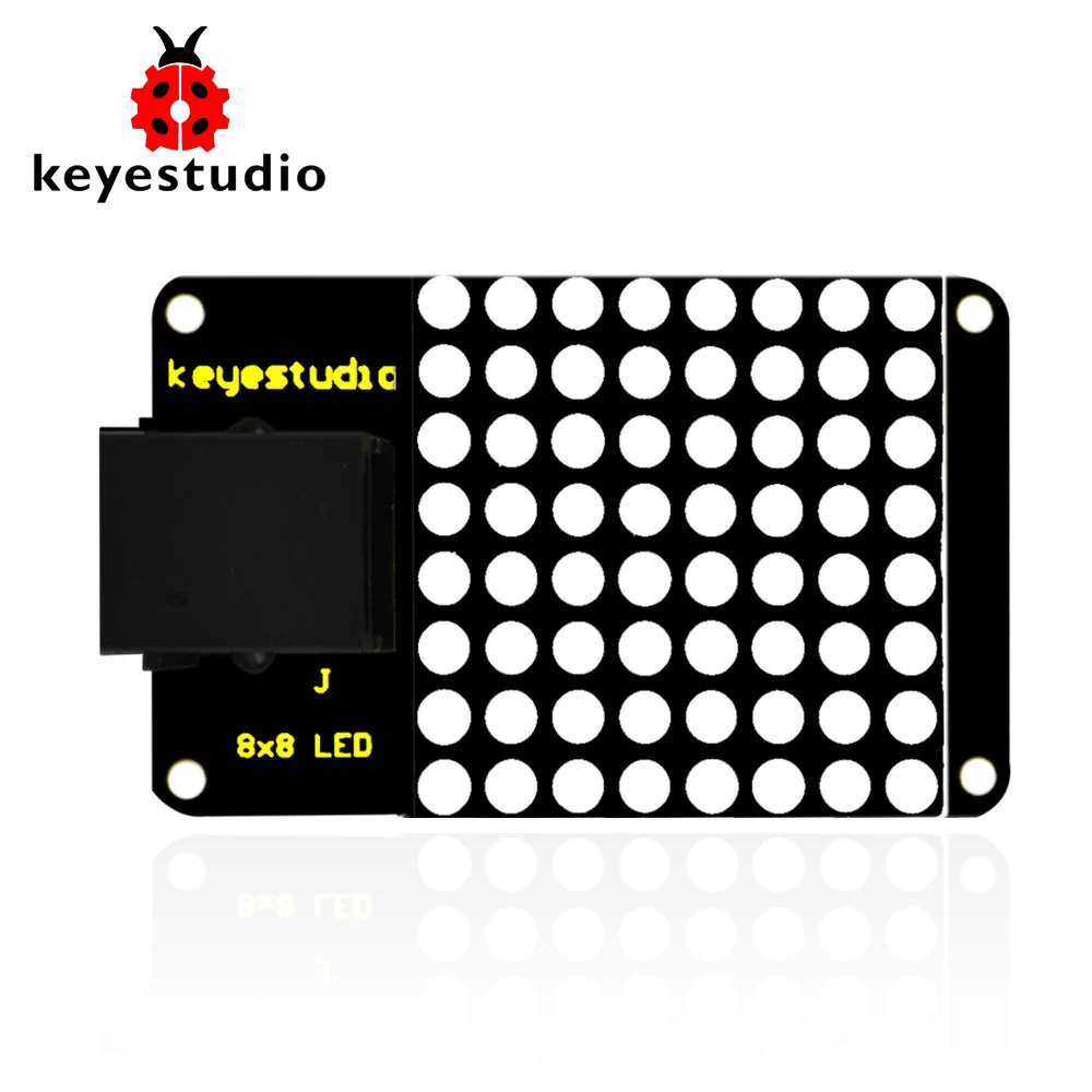 Keyestudio EASY plug IIC I2C 8*8 LE D точечный матричный дисплей для Arduino STEAM|display for arduino|display