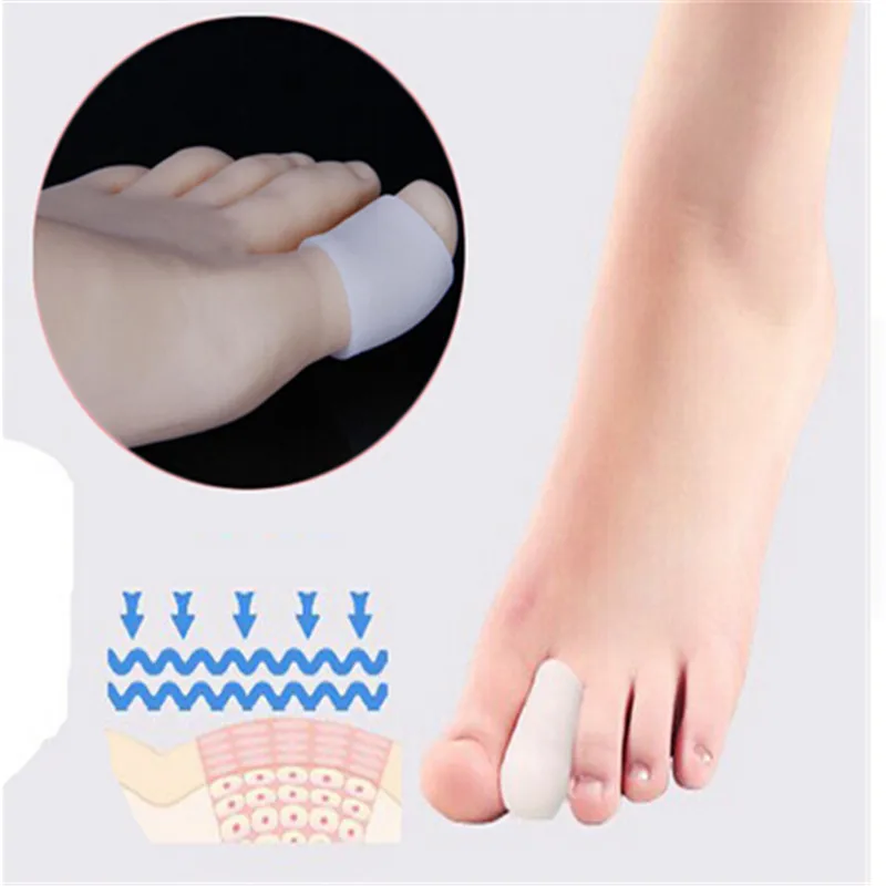 New 4pcs Feet Care Silicone Gel Gel Toe Tube Bunion Toes Protector Corns Calluses Toe Separator for Women High Quality
New 4pcs Feet Care Silicone Gel Gel Toe Tube Bunion Toes Protector Corns Calluses Toe Separator for Women High Quality