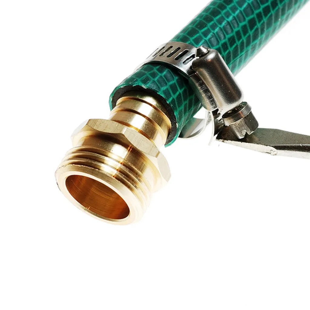 Garden Hose Repair Mender Kit Hose Connector 3/4 Male Female Connector Set Garden Watering Irrigation System#5
Garden Hose Repair Mender Kit Hose Connector 3/4 Male Female Connector Set Garden Watering Irrigation System#5