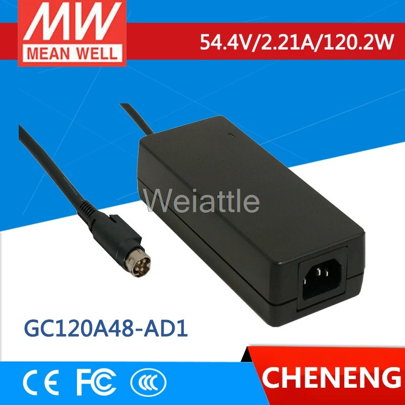 Умное оригинальное зарядное устройство для батарей с одним выходом meanwell GC120, 54,4 в, 54,4 Вт, 120,2 А
Умное оригинальное зарядное устройство для батарей с одним выходом meanwell GC120, 54,4 в, 54,4 Вт, 120,2 А