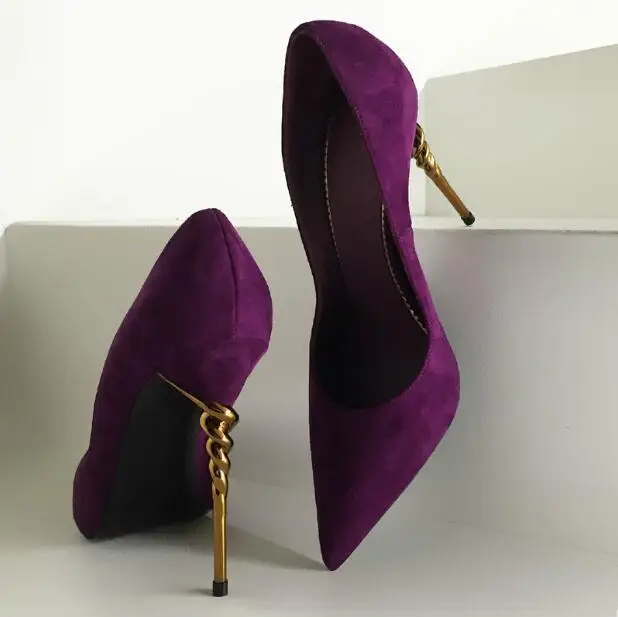 Sexy Red Flock Metal Heels Women Pumps Pointed Toe Slup-on Thin Heel Dress Shoes 2018 Spring Autumn Bride Heels Pumps Big Size
Sexy Red Flock Metal Heels Women Pumps Pointed Toe Slup-on Thin Heel Dress Shoes 2018 Spring Autumn Bride Heels Pumps Big Size