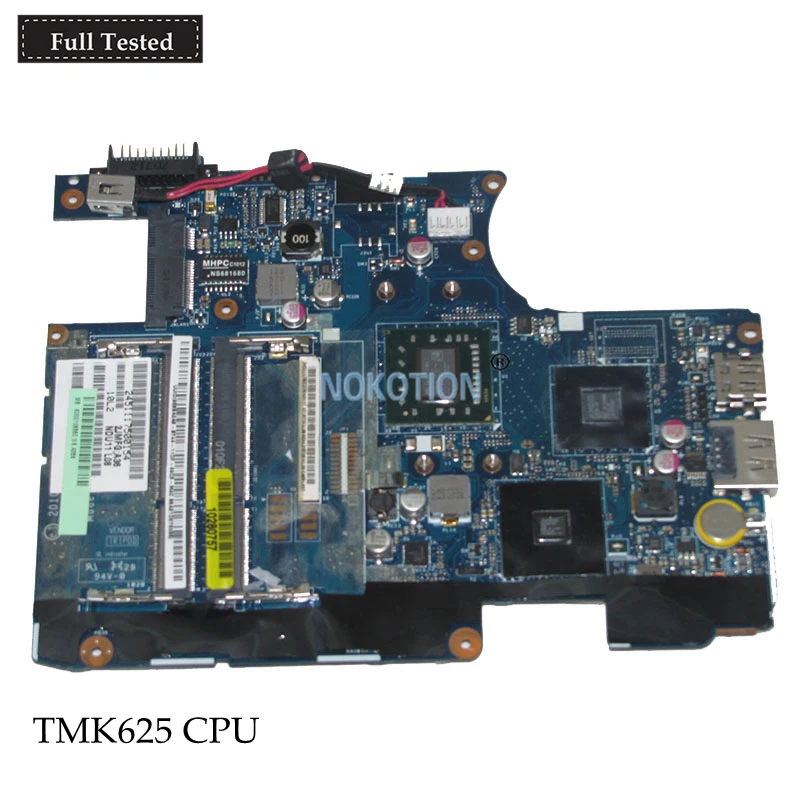 NOKOTION LA-6032P K000106360 для toshiba satellite T235 T235D материнская плата для ноутбука DDR3 Turion Neo TMK625 CPU материнская плата
NOKOTION LA-6032P K000106360 для toshiba satellite T235 T235D материнская плата для ноутбука DDR3 Turion Neo TMK625 CPU материнская плата