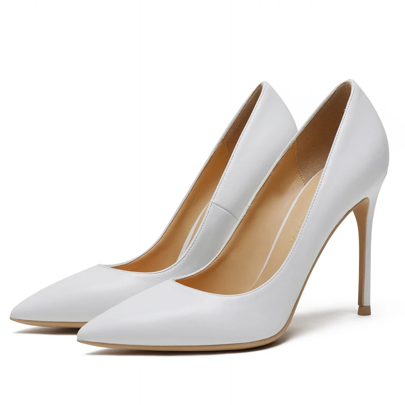 Hot Sale Brand Design Female Pointed Toes Genuine Leather Pumps Woman Slip-on Shoes Ladies Elegant High Heels Women Shoes F0074
Hot Sale Brand Design Female Pointed Toes Genuine Leather Pumps Woman Slip-on Shoes Ladies Elegant High Heels Women Shoes F0074