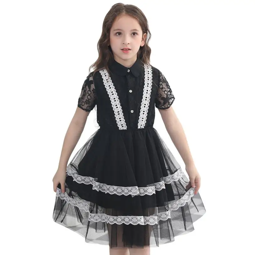 European and American Style teenage dress summer new lace patchwork mesh dress children princess dress kids clothes ws601
European and American Style teenage dress summer new lace patchwork mesh dress children princess dress kids clothes ws601