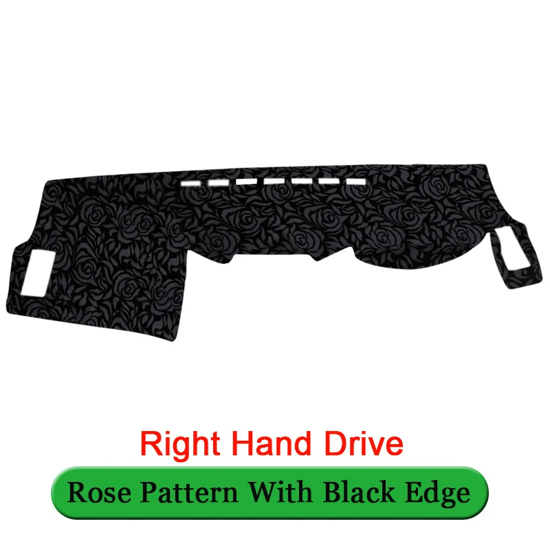 Car-styling Car Dashboard Avoid Light Pad Polyester Instrument Platform Cover Protective Mat For Toyota Hilux sw4 Vigo 2004-2015 |