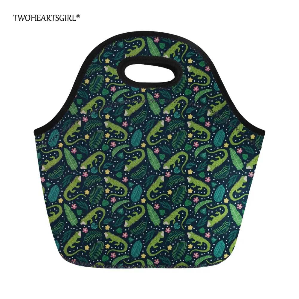 Twoheartsgirl Printing Iguana Lunch Bag Neoprene Food Bag for Women Floral Children Kids Keep Warm Food Bag Cooler Lunchbox
Twoheartsgirl Printing Iguana Lunch Bag Neoprene Food Bag for Women Floral Children Kids Keep Warm Food Bag Cooler Lunchbox