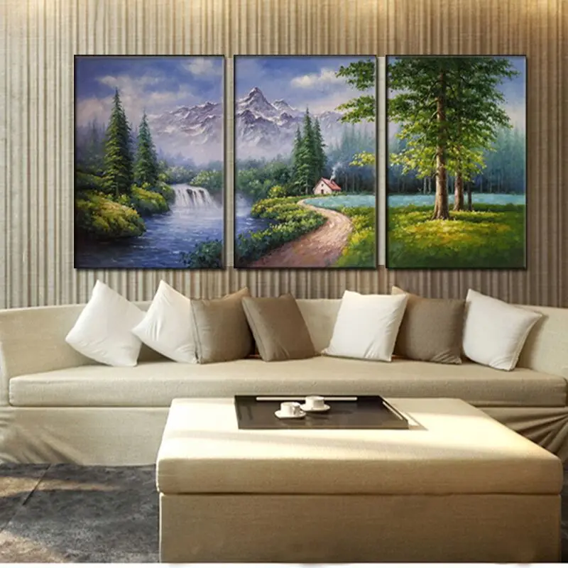 Decorative frameless abstract oil painting on canvas wall art pictures landscape paintings 3pcs/lot for sale Free Shipping
Decorative frameless abstract oil painting on canvas wall art pictures landscape paintings 3pcs/lot for sale Free Shipping
