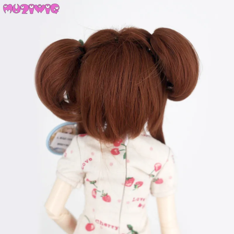 MUZIWIG Hot Style Synthetic Fiber Short Brownish Red Wigs for 1/3 1/4 1/6 BJD Dolls
MUZIWIG Hot Style Synthetic Fiber Short Brownish Red Wigs for 1/3 1/4 1/6 BJD Dolls