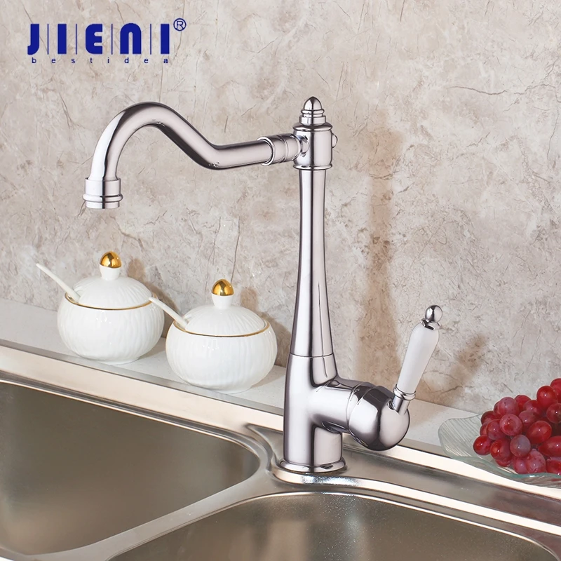 JIENI Swivel Kitchen Basin Sink Mixer Tap Faucet Chrome Polished Faucet Wash Basin Sink Mixer Extend Spout Rotating for 2 Sinks
JIENI Swivel Kitchen Basin Sink Mixer Tap Faucet Chrome Polished Faucet Wash Basin Sink Mixer Extend Spout Rotating for 2 Sinks