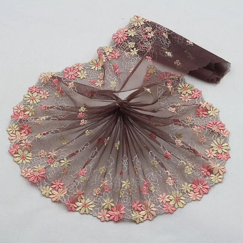 2Yards Exquisite Embroidered Flower Lace Trim High Quality Lace Fabric DIY Craft&Sewing Dress Clothing Accessories
2Yards Exquisite Embroidered Flower Lace Trim High Quality Lace Fabric DIY Craft&Sewing Dress Clothing Accessories