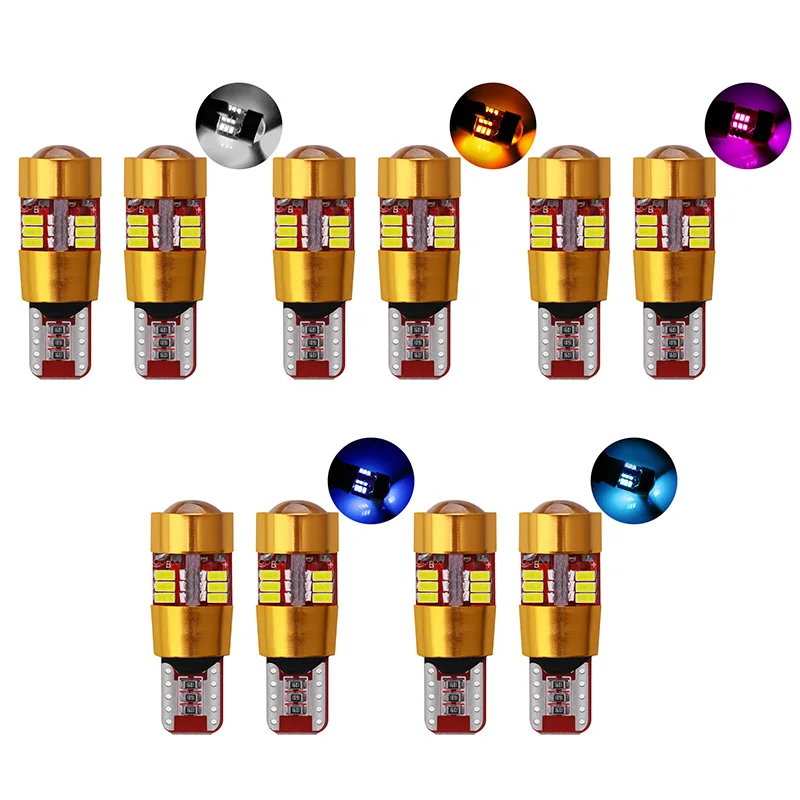 2 Pcs Automobiles Lampada led T10 Canbus Auto Bulb Lamps Led Car LED 12v 27 Bulb SMD Light Emitting Diode 3014 Taillight
2 Pcs Automobiles Lampada led T10 Canbus Auto Bulb Lamps Led Car LED 12v 27 Bulb SMD Light Emitting Diode 3014 Taillight