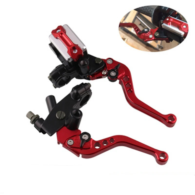 Motorcycle Brake Clutch Pump Lever Hydraulic Master Cylinder Accessories 7/8" 12.7mm piston Universal CNC for Hon-da Yam-aha
Motorcycle Brake Clutch Pump Lever Hydraulic Master Cylinder Accessories 7/8" 12.7mm piston Universal CNC for Hon-da Yam-aha