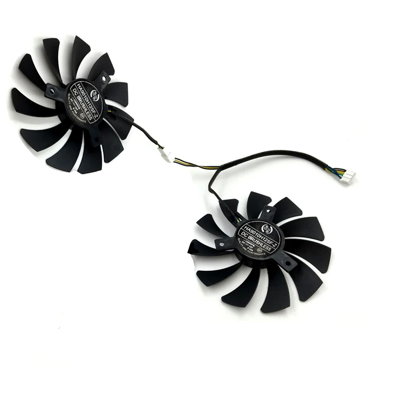 GPU VGA охлаждающий вентилятор HA9010H12SF-Z DC 12V 0.57A 85 мм 40x40x40 мм 4 линии 4Pin для Dataland Графика карты вентилятор охлаждения
GPU VGA охлаждающий вентилятор HA9010H12SF-Z DC 12V 0.57A 85 мм 40x40x40 мм 4 линии 4Pin для Dataland Графика карты вентилятор охлаждения
