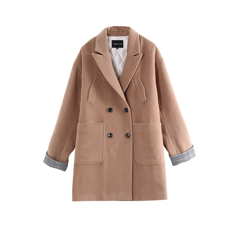 Toyouth Woolen Women Coats Warm Long Casual Outwear Coat Classic Wool Blend Jackets Female Streetwear Autumn Coat New 2019
Toyouth Woolen Women Coats Warm Long Casual Outwear Coat Classic Wool Blend Jackets Female Streetwear Autumn Coat New 2019
