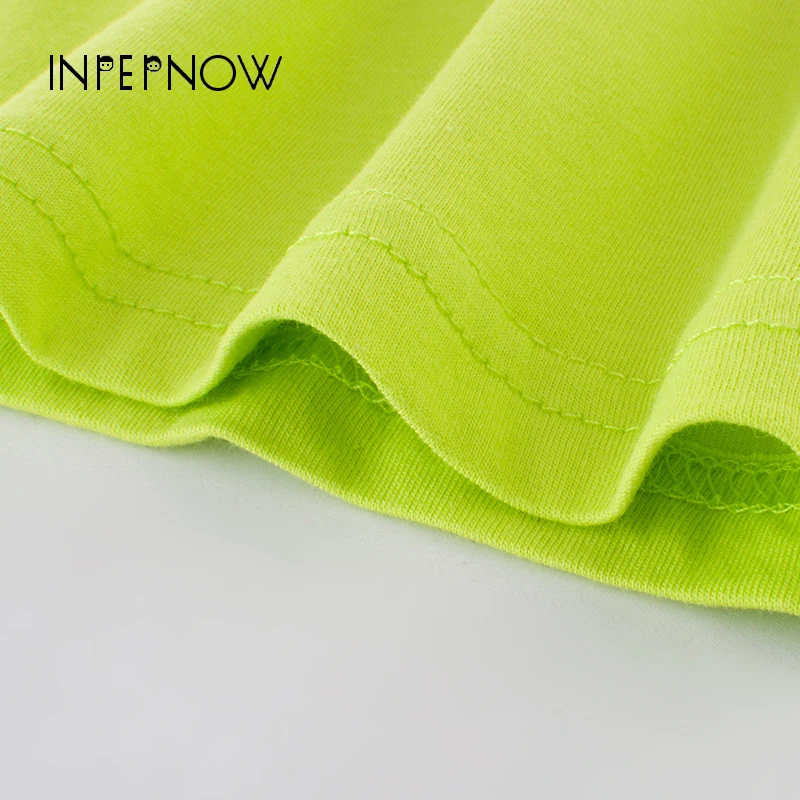 Футболка INPEPNOW для мальчиков и девочек хлопковая с принтом мультяшных рыбок