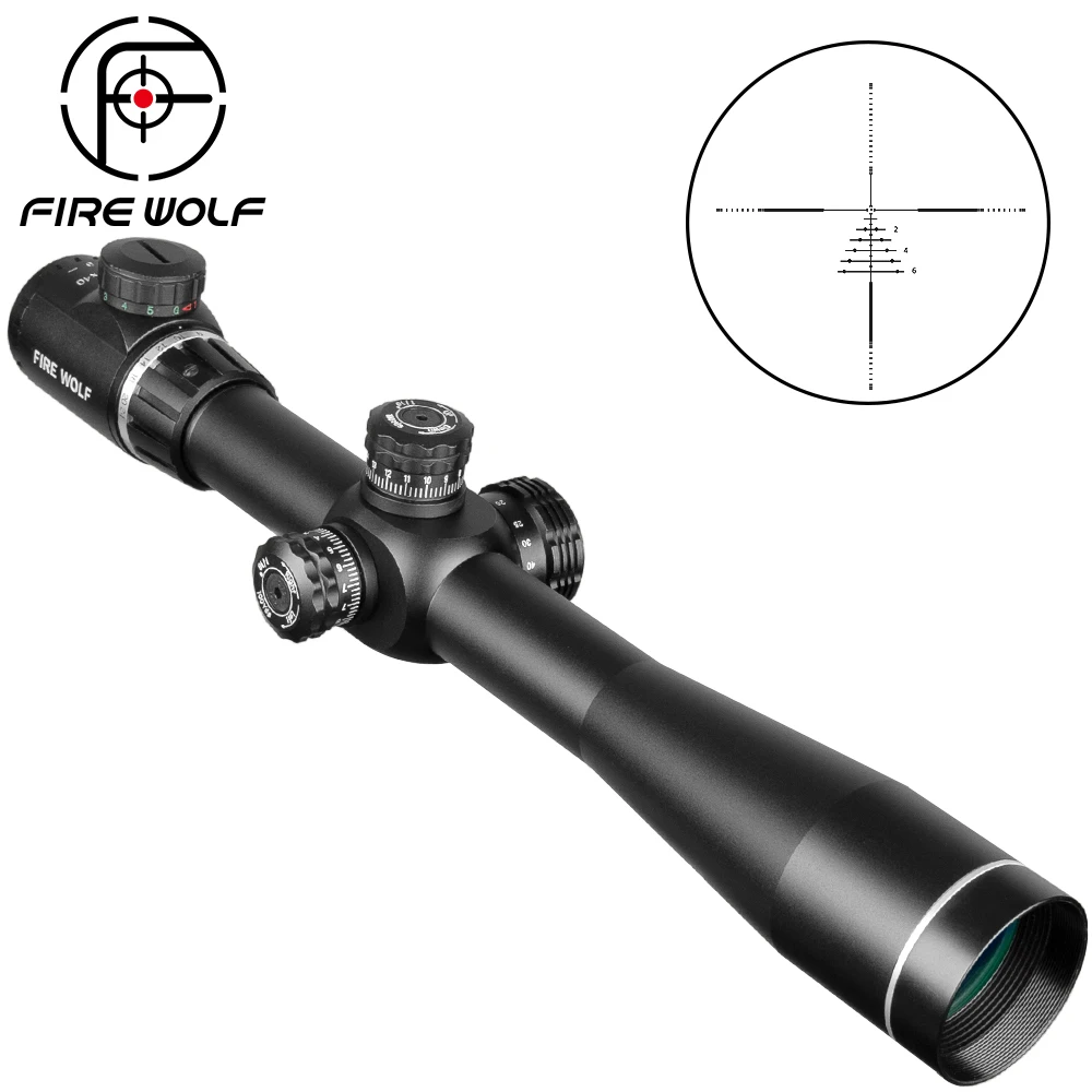 6-24X40 Optical Rifle Scope Tactics Adjustable Red Green Cross Riflescope Tactical Hunting Glass Reticle Turrets Lock Reset
6-24X40 Optical Rifle Scope Tactics Adjustable Red Green Cross Riflescope Tactical Hunting Glass Reticle Turrets Lock Reset