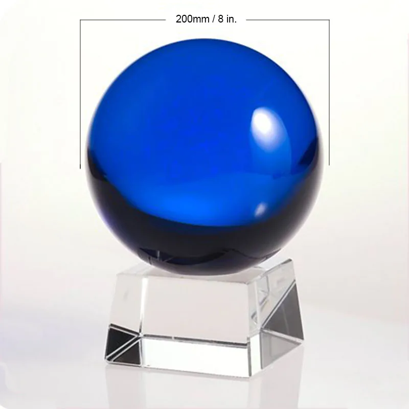 200mm Photography Crystal Ball Ornament FengShui Globe Divination Quartz Glass Ball Home Decoration Sphere Tabletop Decor
200mm Photography Crystal Ball Ornament FengShui Globe Divination Quartz Glass Ball Home Decoration Sphere Tabletop Decor