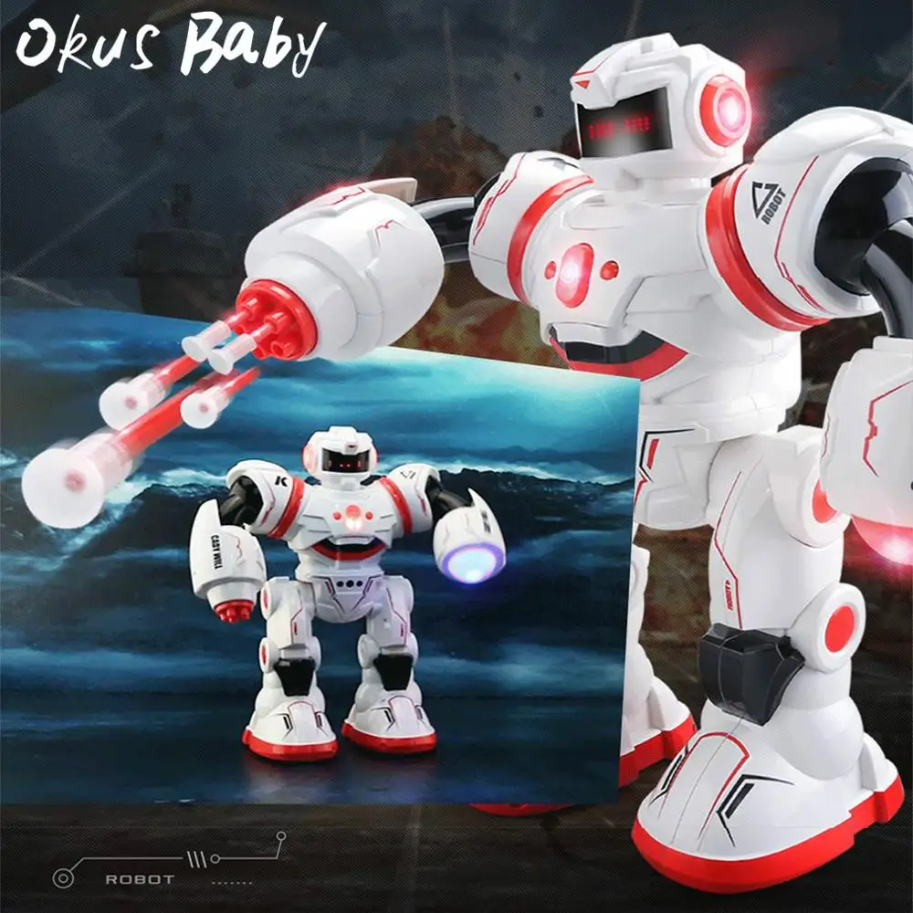 2019 Newest Programmable Defender Remote Control Robat Toys Educational Intelligent Musical Dancing RC Robots Toy For Kids Gift
2019 Newest Programmable Defender Remote Control Robat Toys Educational Intelligent Musical Dancing RC Robots Toy For Kids Gift