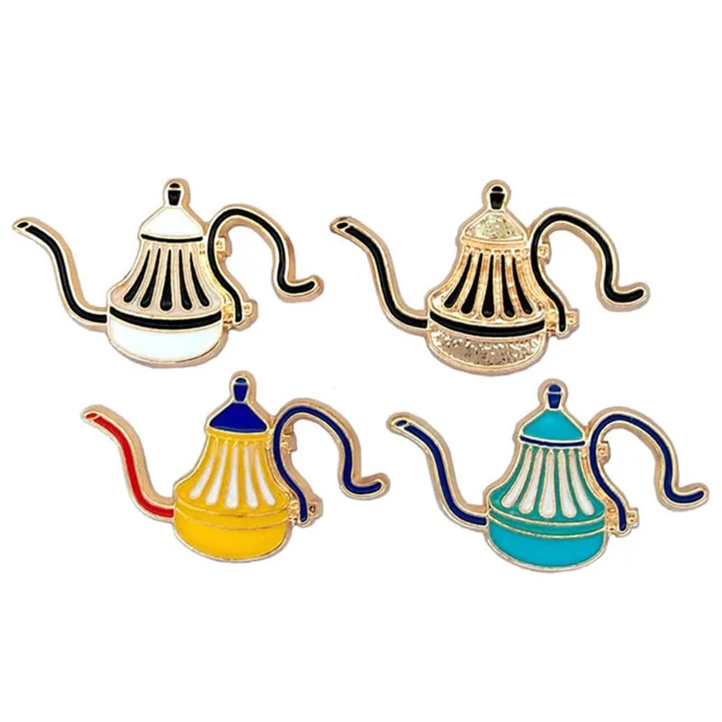 Pinksee New Arrival Drop Oil Enamel Coffee Pot Brooch for Unisex Lovely Cartoon Pins Backpack Clothing Chic Accessories
Pinksee New Arrival Drop Oil Enamel Coffee Pot Brooch for Unisex Lovely Cartoon Pins Backpack Clothing Chic Accessories