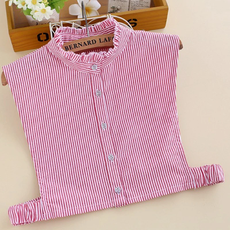 Neck Shirt Collar False Neck Tie Removable Cotton Fake Collar Detachable False Collars Wooden ear red white plaid Lattice
Neck Shirt Collar False Neck Tie Removable Cotton Fake Collar Detachable False Collars Wooden ear red white plaid Lattice
