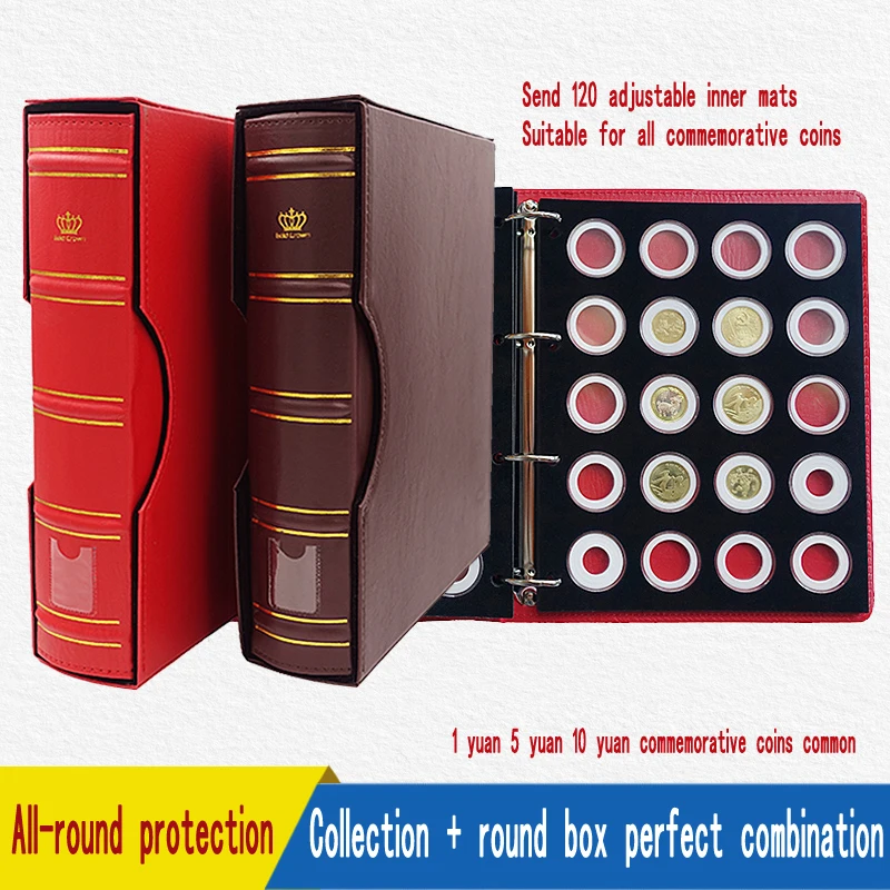 12 High Quality Coin Holder Commemorative Coins Protection Box Collections Book Coins Round Boxes Coin Album Collection Storage
12 High Quality Coin Holder Commemorative Coins Protection Box Collections Book Coins Round Boxes Coin Album Collection Storage