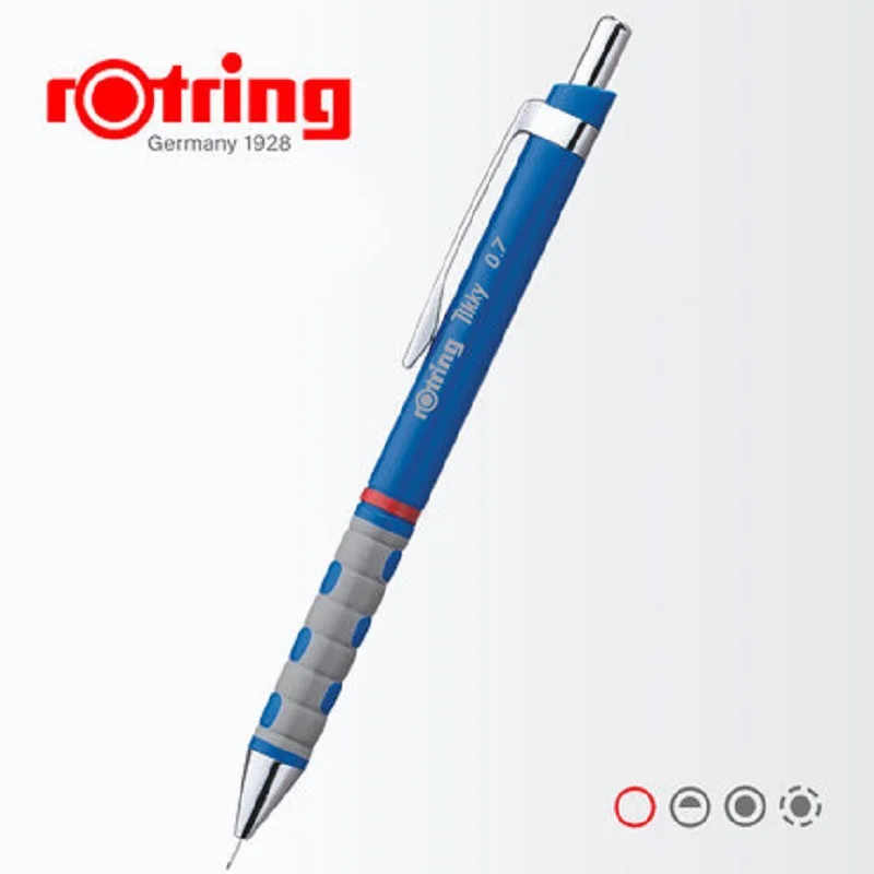 

Germany original rotring tikky mechanical pencil 0.35 &0.5&0.7&1.0 student writing Tikky drawing design activity pencil 1pcs/lot