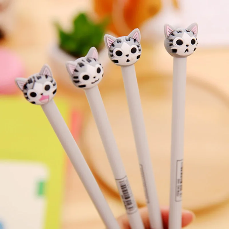 Cute Cat Gel Pen Cute Stationary 0.5mm Novelty Cartoon Pattern Kawaii Pen Student Signature Gel Pens Kawaii School Supplies
Cute Cat Gel Pen Cute Stationary 0.5mm Novelty Cartoon Pattern Kawaii Pen Student Signature Gel Pens Kawaii School Supplies