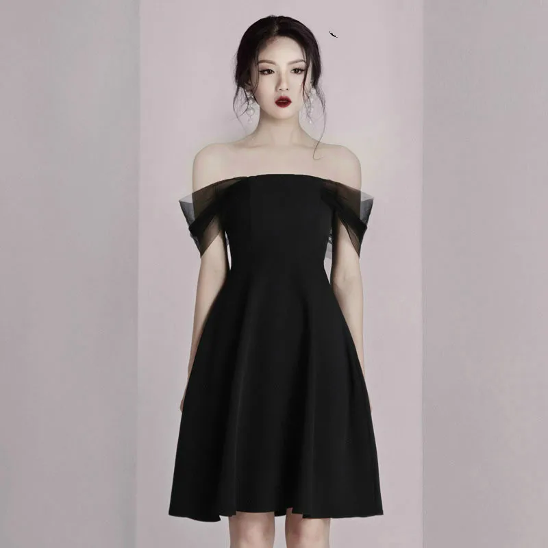 Woman Party Night Corset A-line Backless Mini Dress for Women Mesh Patchwork Summer Dress 2019 Ropa Mujer Slash Neck Black Dress
Woman Party Night Corset A-line Backless Mini Dress for Women Mesh Patchwork Summer Dress 2019 Ropa Mujer Slash Neck Black Dress