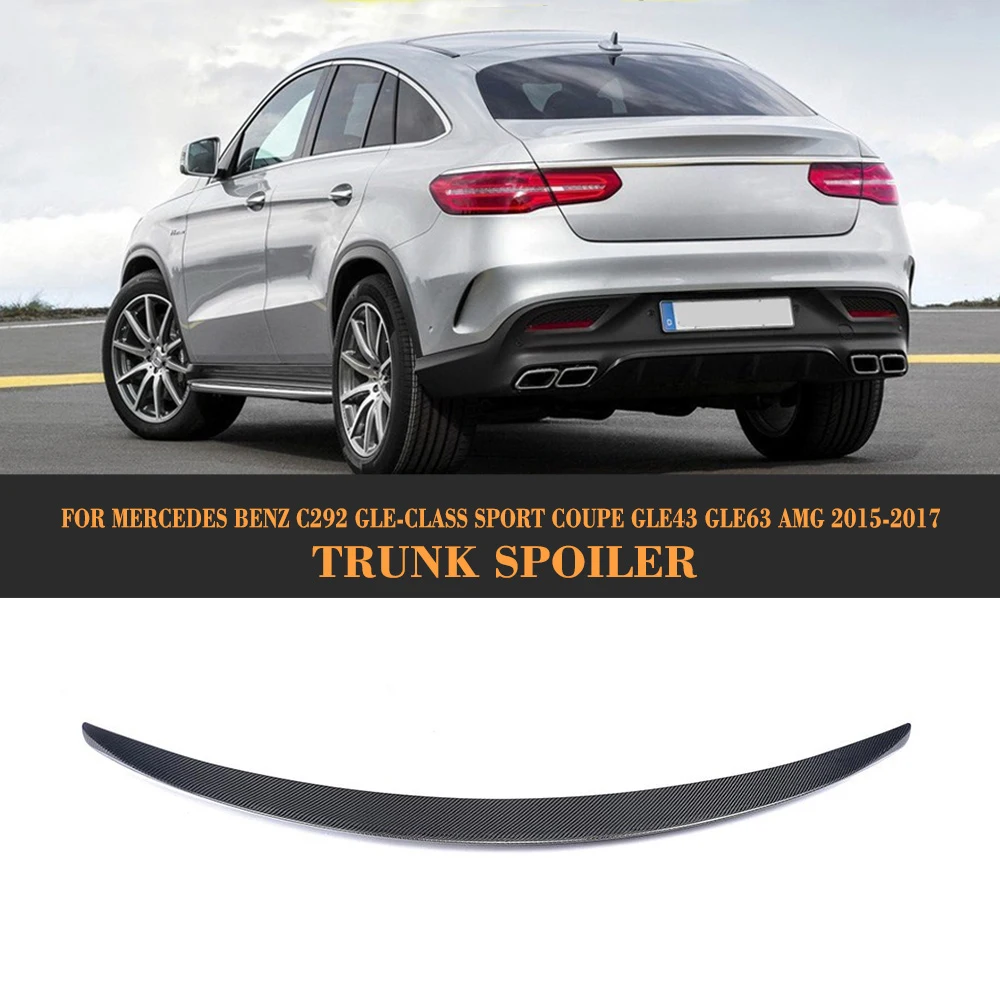 GLE-Class Carbon Fiber Rear Boot Lip Wing Spoiler for Mercedes Benz C292 Sport AMG 4 Door 2015-2017 Not Standard GLE43 GLE63
GLE-Class Carbon Fiber Rear Boot Lip Wing Spoiler for Mercedes Benz C292 Sport AMG 4 Door 2015-2017 Not Standard GLE43 GLE63