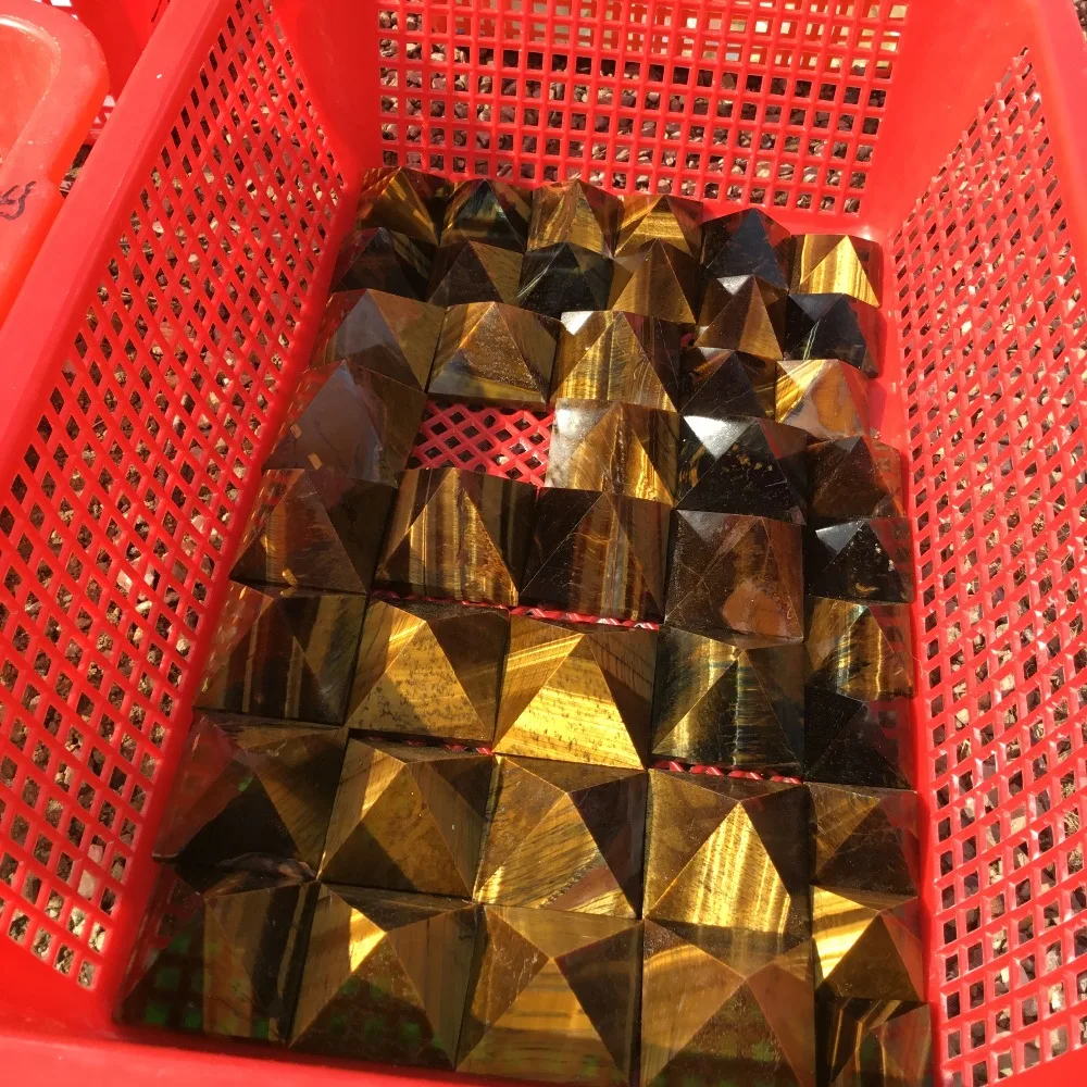 40mm 1pc Natural Tiger Eye Quartz Crystal Pyramid Chakra Stone Feng Shui Gemstone for Home Decor
40mm 1pc Natural Tiger Eye Quartz Crystal Pyramid Chakra Stone Feng Shui Gemstone for Home Decor