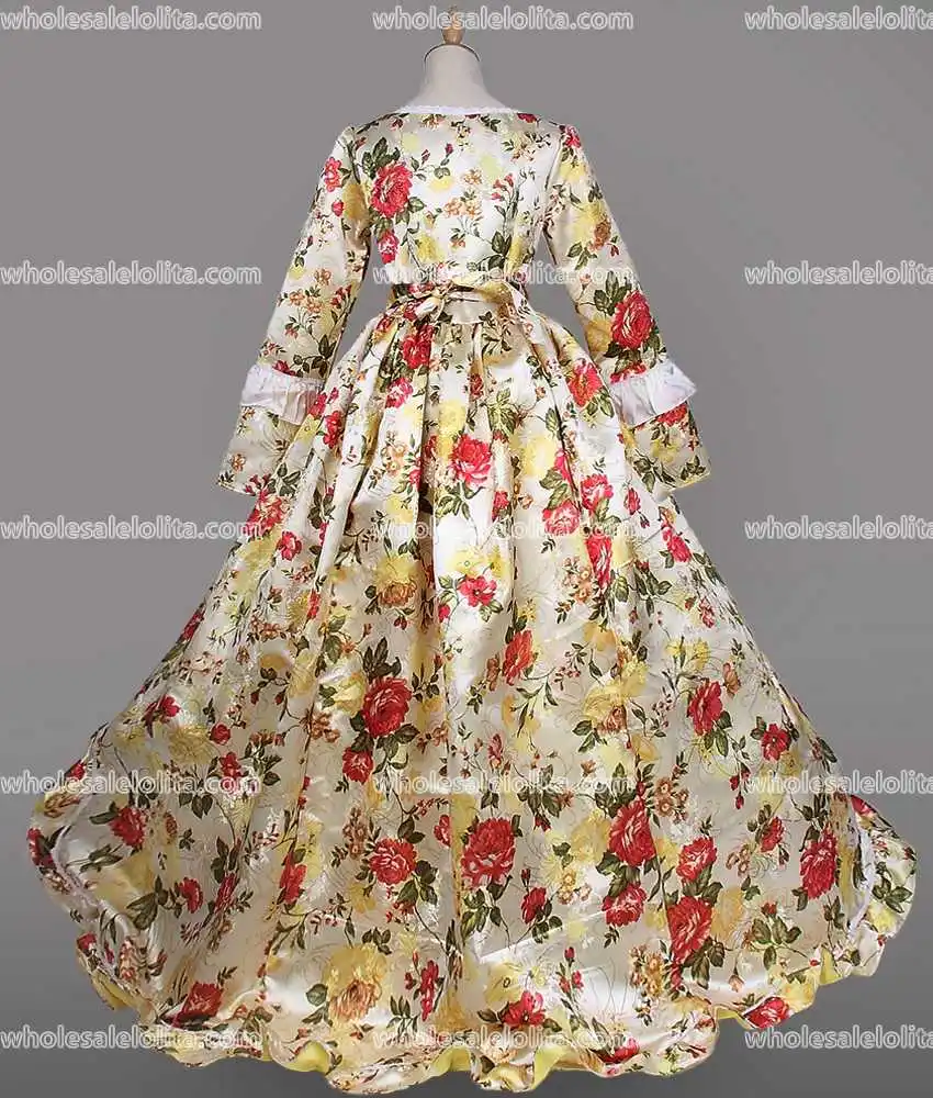 HOT!! Global FreeShipping 18th Centry Rococo Style Marie Antoinette Stage Light Yellow Print Costumes
HOT!! Global FreeShipping 18th Centry Rococo Style Marie Antoinette Stage Light Yellow Print Costumes