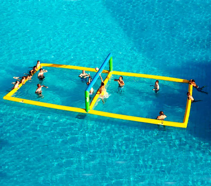 2018 гигантская надувная водная волейбольная площадка для продажи|inflatable water|water