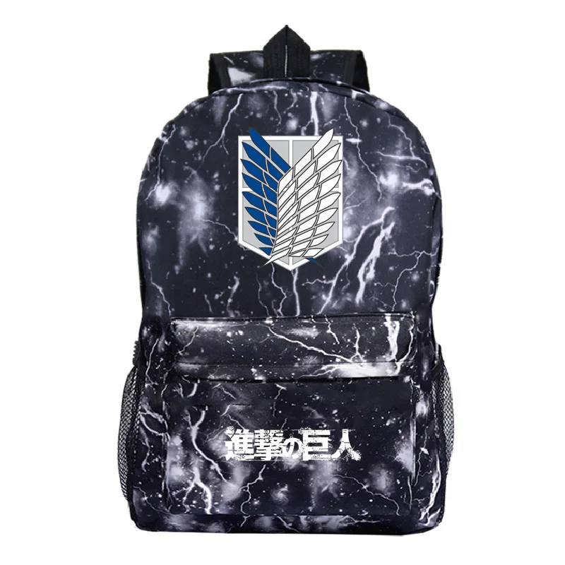 Attack on Titan backpack daily laptop bag fashion new men women Backpack beautiful Boys Girls teens School bag
Attack on Titan backpack daily laptop bag fashion new men women Backpack beautiful Boys Girls teens School bag