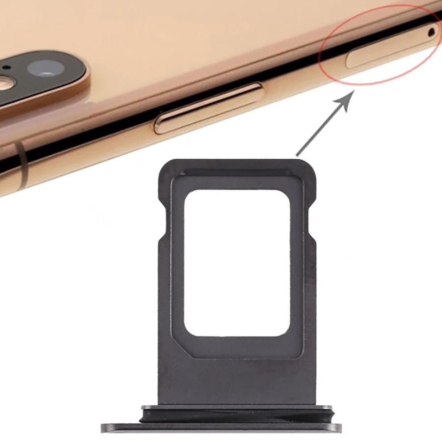 Новый Для iPhone XS Max/XS лоток для sim карты Запасные Запчасти|Адаптеры SIM карт| |