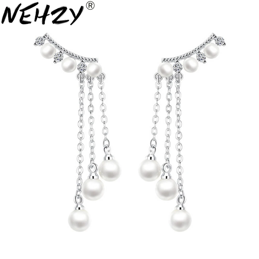 NEHZY S925 Stamp jewelry woman Brand fashion female Drop Earrings long exaggerated tassel pearl earrings
NEHZY S925 Stamp jewelry woman Brand fashion female Drop Earrings long exaggerated tassel pearl earrings