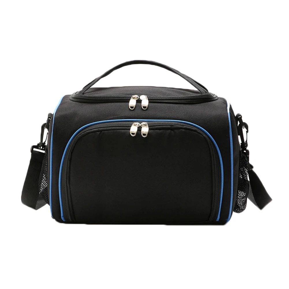 2018 New Casual Lunch Insulated Bag Handbag Double Layer Zipper Oxford Cloth Portable For Picnic Travel 88 LT88 | Багаж и сумки