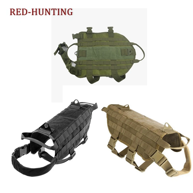 New Army Tactical Dog Vests Outdoor Military Dog Clothes Load Bearing Harness Swat Tactical Dog Training Molle Vest Harness
New Army Tactical Dog Vests Outdoor Military Dog Clothes Load Bearing Harness Swat Tactical Dog Training Molle Vest Harness