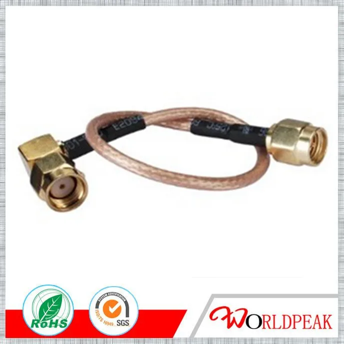 Free shipping 5Pcs RP SMA Male right angle to SMA male RF Pigtail Cable RG316 15cm
Free shipping 5Pcs RP SMA Male right angle to SMA male RF Pigtail Cable RG316 15cm