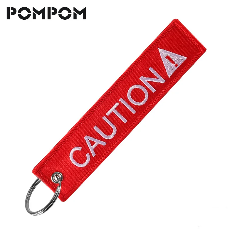 POMPOM Red Key Chain Holder for Cars and Motorcycles 1PC 13X2.8cm Caution letter keychain Ring for cars key fobs Fashion Jewelry
POMPOM Red Key Chain Holder for Cars and Motorcycles 1PC 13X2.8cm Caution letter keychain Ring for cars key fobs Fashion Jewelry