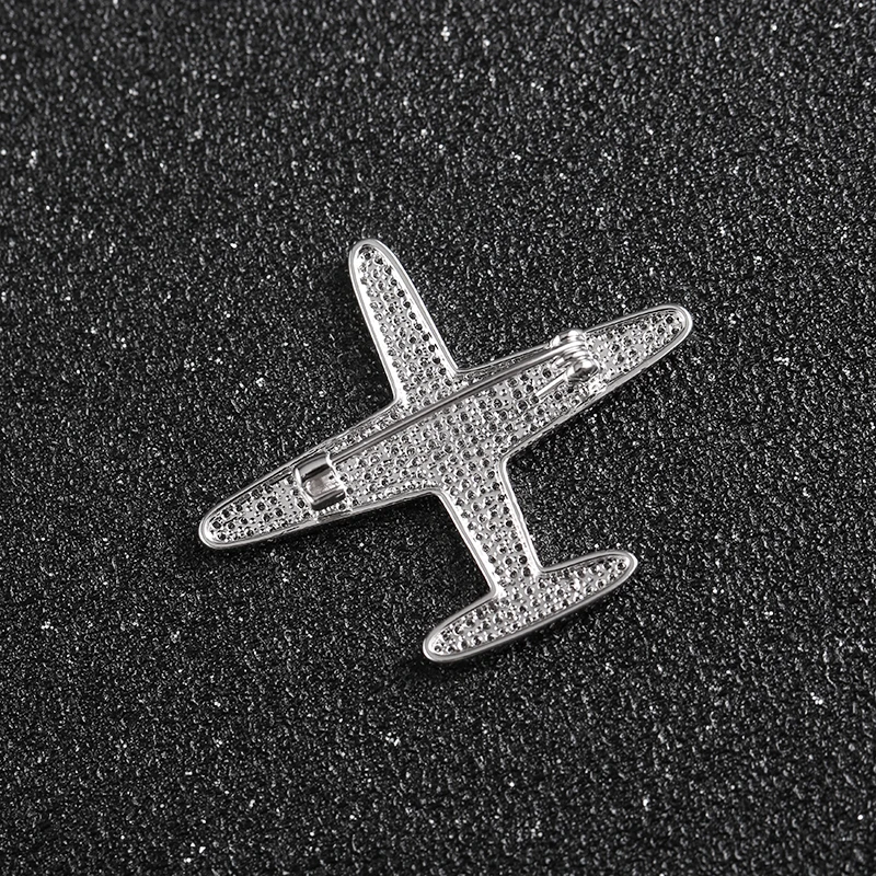 2019 Personality Cartoon Copper Brooch Gold Silver Airplane Model Copper Zircon Brooch High Quality Fashion Jewelry Gift
2019 Personality Cartoon Copper Brooch Gold Silver Airplane Model Copper Zircon Brooch High Quality Fashion Jewelry Gift