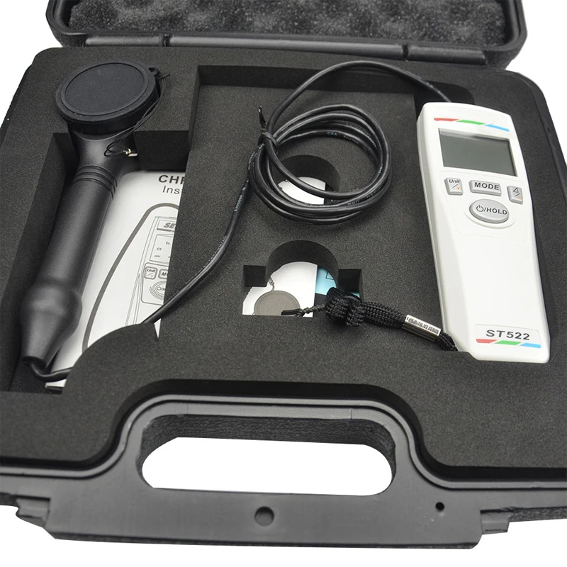 SENTRY ST-522 Light Luminance Color Coordinate Chroma Light Meter Plus Temperature Brightness LED Lamps Color Tester
SENTRY ST-522 Light Luminance Color Coordinate Chroma Light Meter Plus Temperature Brightness LED Lamps Color Tester