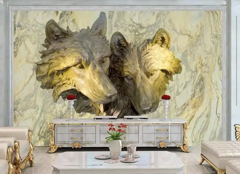 Custom wallpaper 5d Embossed Wolf 3d wallpaper living room TV papel de parede do desktop wallpaper for walls 3 d
Custom wallpaper 5d Embossed Wolf 3d wallpaper living room TV papel de parede do desktop wallpaper for walls 3 d